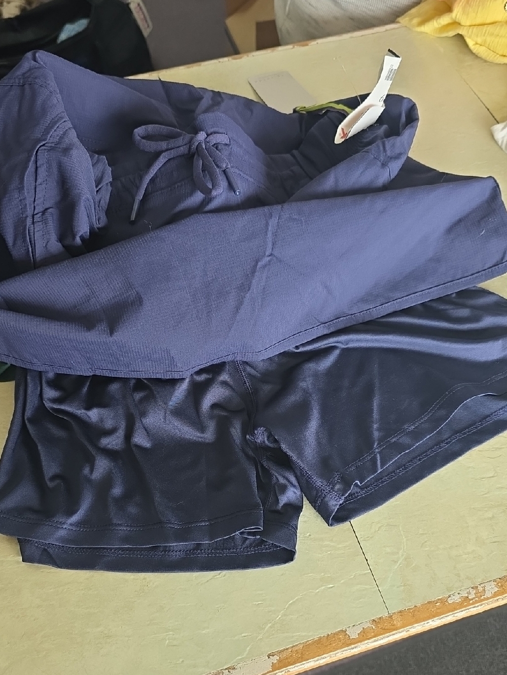 Te Verde Navy Blue Active Skort - Picture 5 of 7